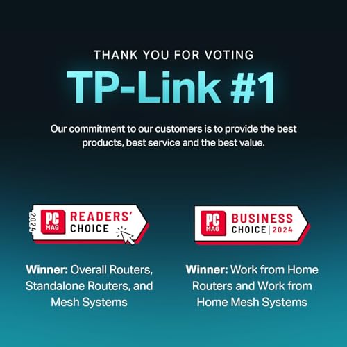 TP-Link Archer AX55 Dual-Band AX3000 WiFi 6 Router – Gigabit, EasyMesh, VPN, USB 3.0