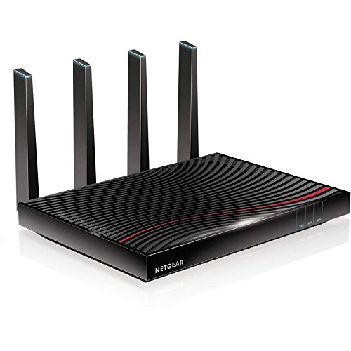 Netgear Nighthawk C7800 Cable Modem WiFi Router Combo – DOCSIS 3.1, AC3200, Renewed