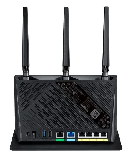 ASUS RT-AX86U Pro AX5700 WiFi 6 Dual-Band Gaming Router – 2.5G Port, AiMesh Compatible