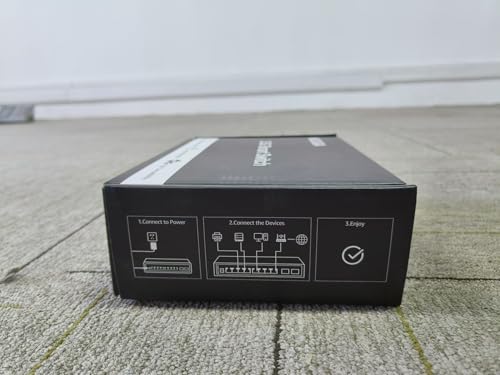 NICGIGA 10-Port 2.5Gb Ethernet Switch – 8×2.5G Base-T, 2×10G SFP+, Unmanaged, Fanless