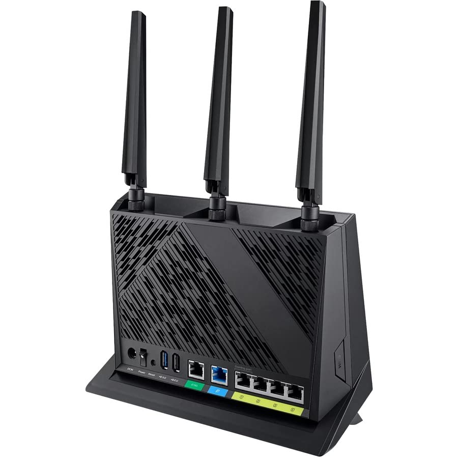 ASUS RT-AX86U Pro AX5700 WiFi 6 Dual-Band Gaming Router – 2.5G Port, AiMesh Compatible
