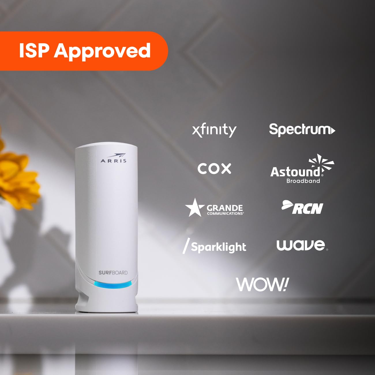 ARRIS S34 DOCSIS 3.1 Cable Modem – Multi-Gigabit, 2.5Gbps, No WiFi