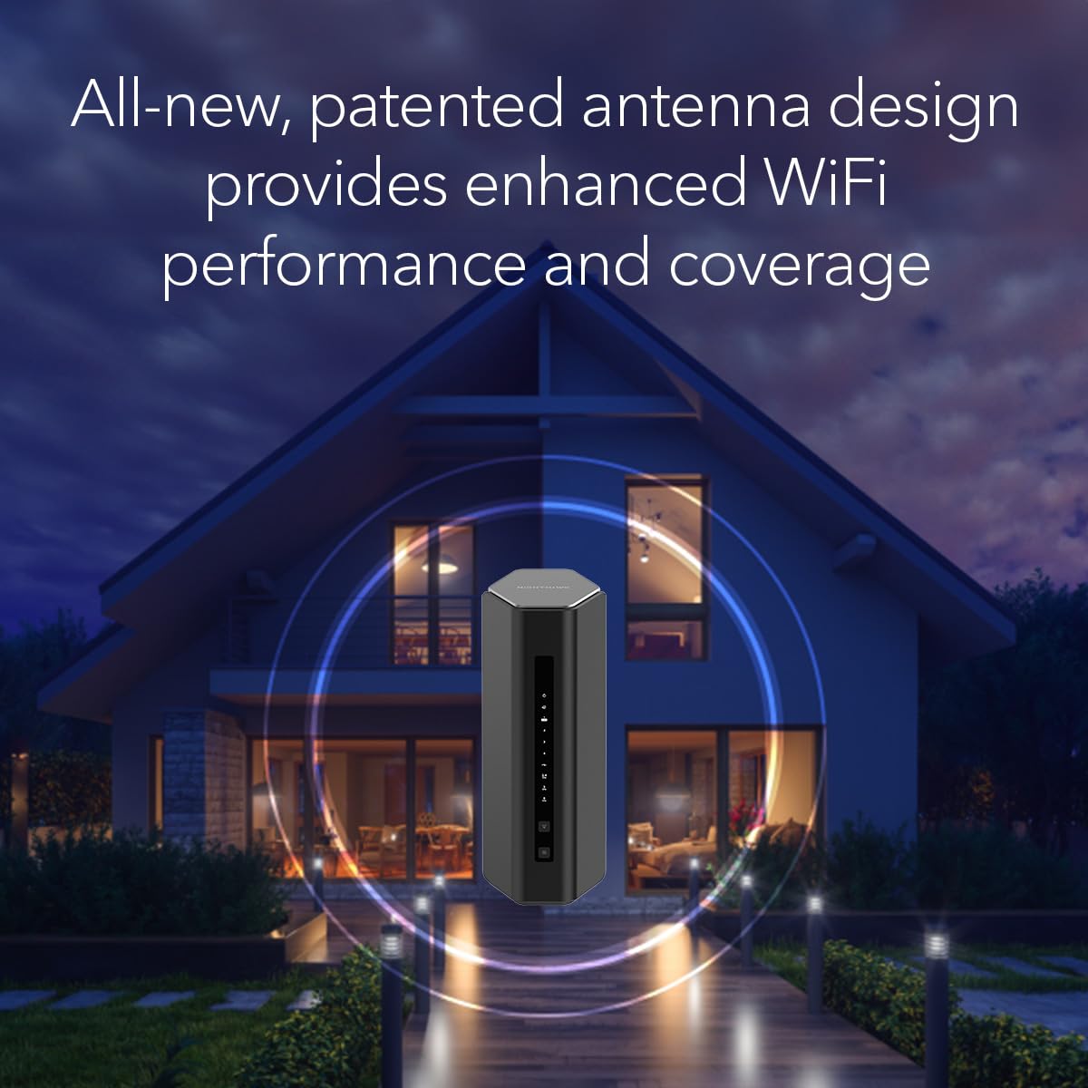 NETGEAR Nighthawk RS500 Tri-Band WiFi 7 Router – BE12000, Up to 12Gbps, 2.5Gbps Port, 3,000 Sq Ft Coverage