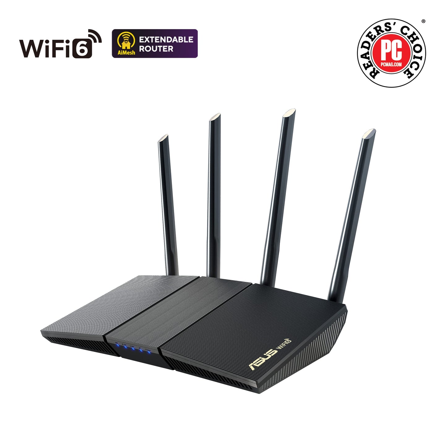 ASUS RT-AX1800S Dual-Band WiFi 6 Router – AiMesh Compatible, VPN Support