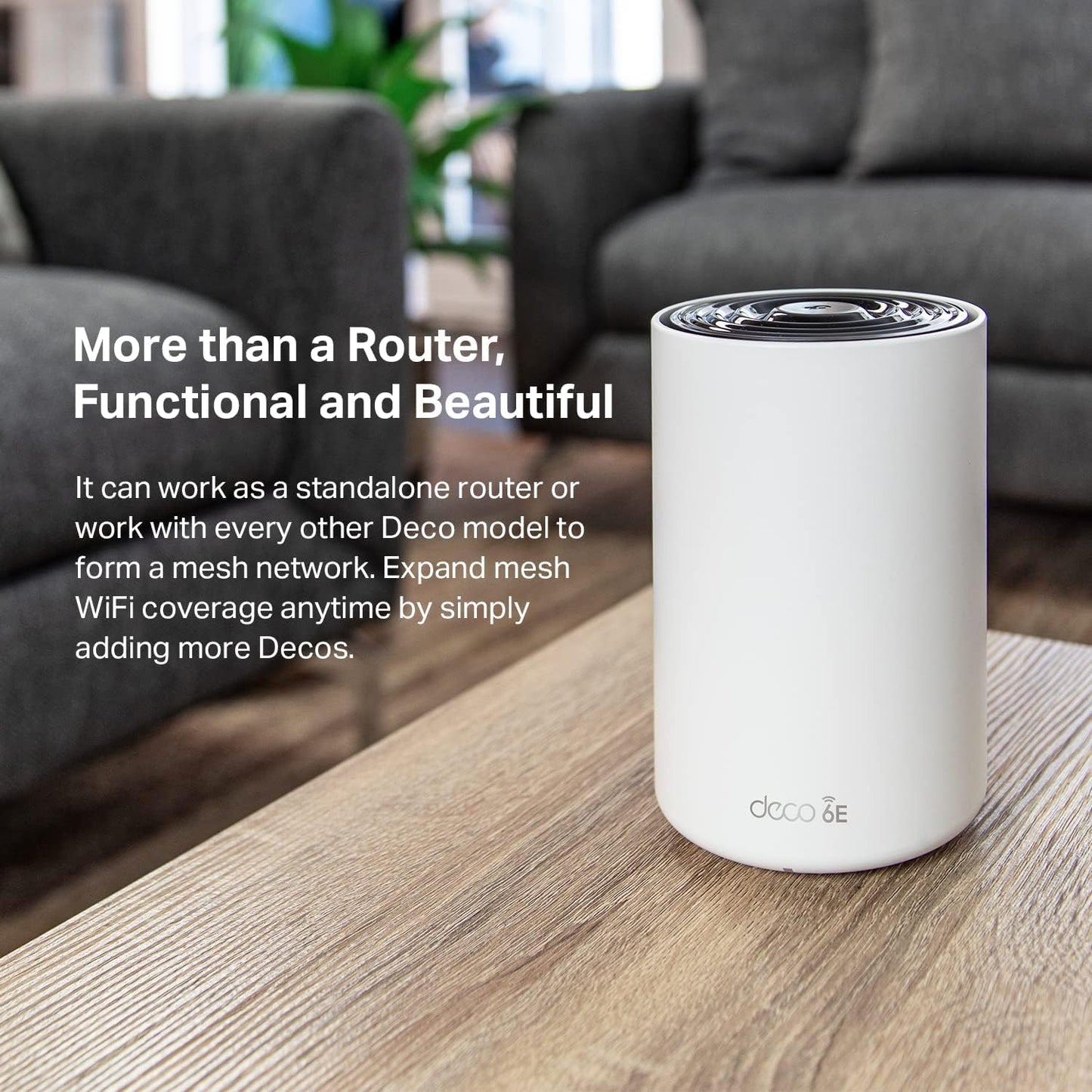TP-Link Deco XE75 AXE5400 Tri-Band WiFi 6E Mesh System (2-Pack)