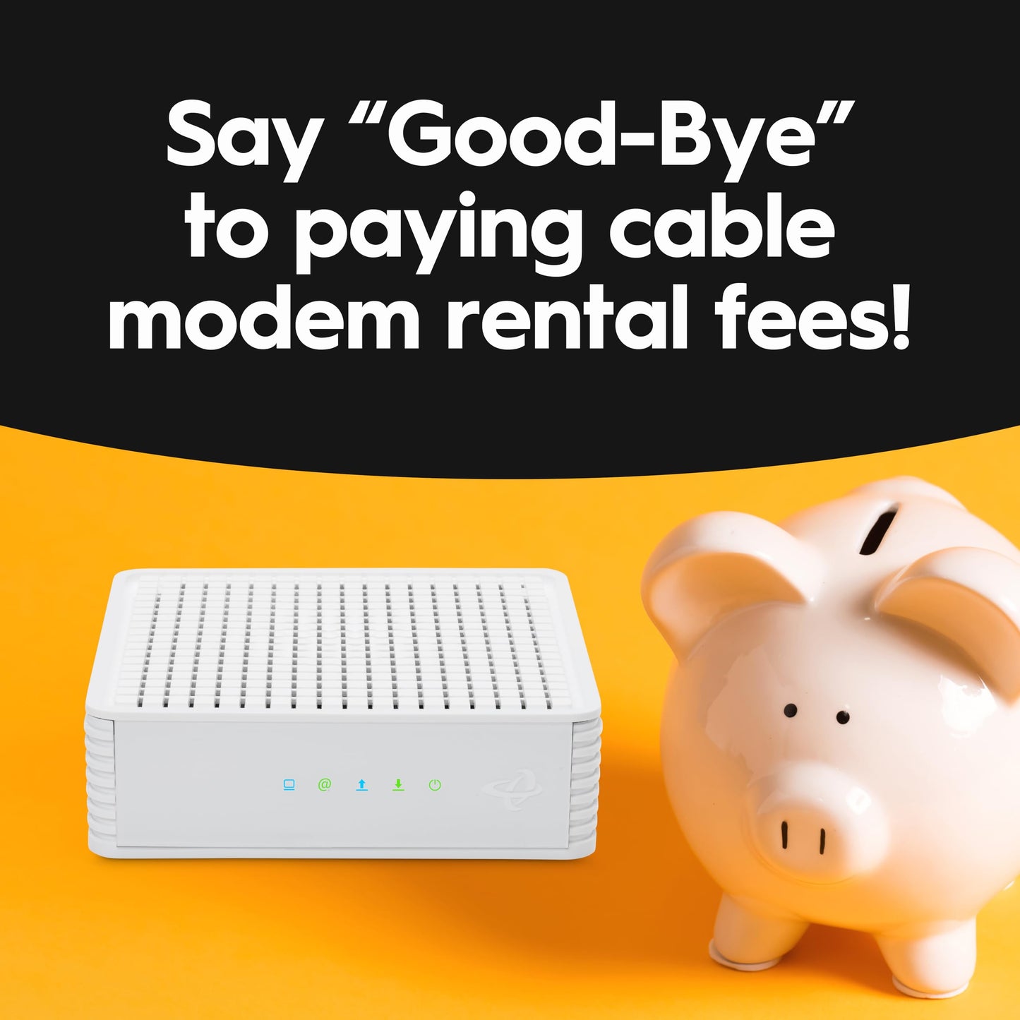 Hitron CODA DOCSIS 3.1 Cable Modem – Up to 1Gbps, Requires Separate WiFi Router
