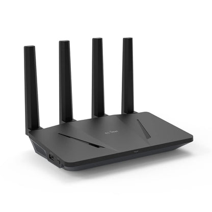 GL.iNet GL-AX1800 Flint WiFi 6 Router – Dual-Band, Gigabit, 5×1G Ports, Supports OpenVPN & WireGuard