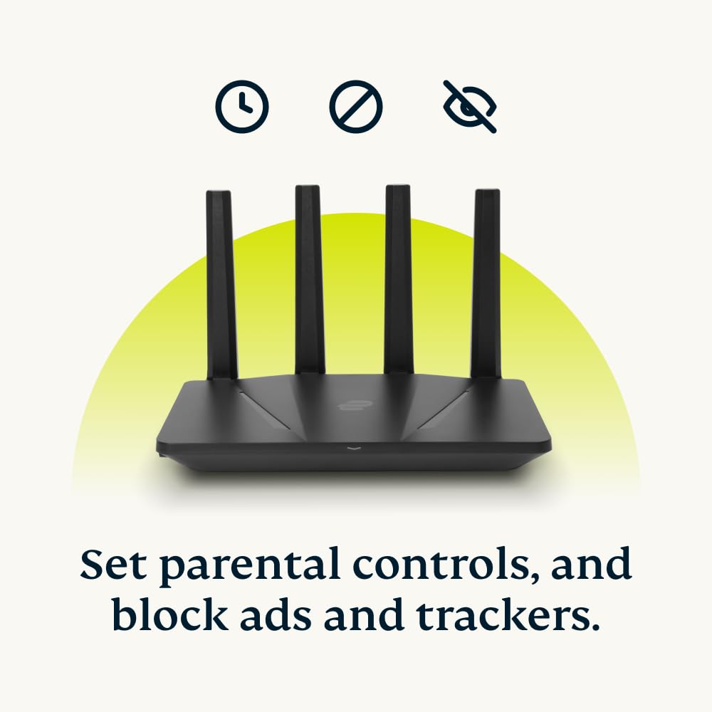 Aircove | Wi-Fi 6 VPN Router for Home | Protect Unlimited Devices | Free 30-Day ExpressVPN Trial | (U.S. & Canada Version)