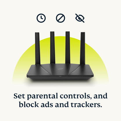 Aircove | Wi-Fi 6 VPN Router for Home | Protect Unlimited Devices | Free 30-Day ExpressVPN Trial | (U.S. & Canada Version)