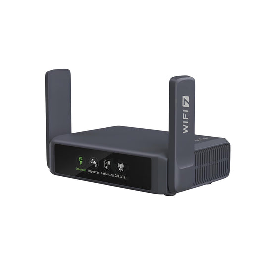 GL.iNet GL-BE3600 Slate 7 Portable Dual-Band WiFi 7 Router – 2.5G, VPN Support