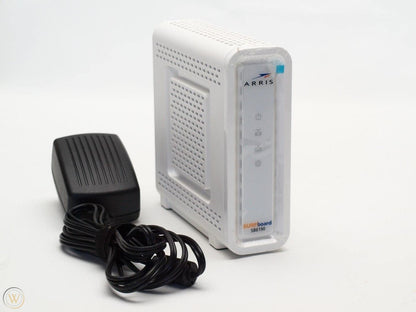 ARRIS Surfboard SB6190 DOCSIS 3.0 Cable Modem – 32x8, 1.4Gbps Download, 262Mbps Upload, Renewed