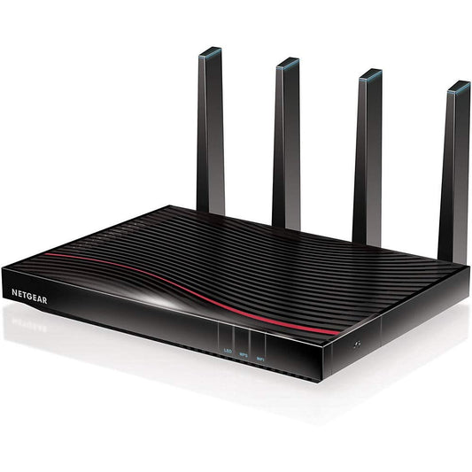 Netgear Nighthawk C7800 Cable Modem WiFi Router Combo – DOCSIS 3.1, AC3200, Renewed
