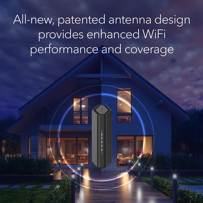 NETGEAR Nighthawk RS90 Dual-Band WiFi 7 Router – BE3600, 2.5Gbps Port, Security