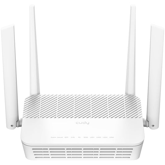 Cudy AX3000 WiFi 6 Mesh Router – Dual-Band, 2.5Gbps WAN, 4×Gigabit LAN, MU-MIMO, VPN Support