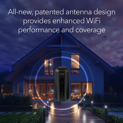 NETGEAR Nighthawk RS700S Tri-Band WiFi 7 Router – BE19000, Up to 19Gbps, 10Gbps Port, 3,500 Sq Ft Coverage