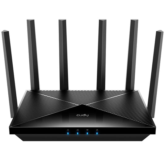 Cudy BE6500 WiFi 7 Dual-Band Gigabit Gaming Router – 6500Mbps, VPN Client/Server, Quad-Core CPU, Model WR6500