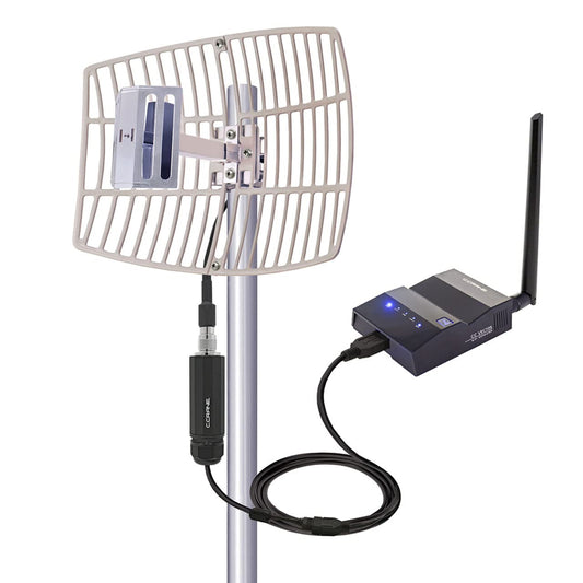 C. Crane CC Vector Long-Range WiFi Receiver – 2.4GHz, Repeats Signal to All Devices