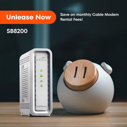 ARRIS SB8200 DOCSIS 3.1 Cable Modem – 32x8, 1 Gbps, No WiFi