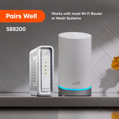 ARRIS SB8200 DOCSIS 3.1 Cable Modem – 32x8, 1 Gbps, No WiFi