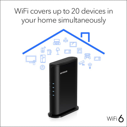 NETGEAR R6700AXv3 WiFi 6 Router – AX1800, Security Features