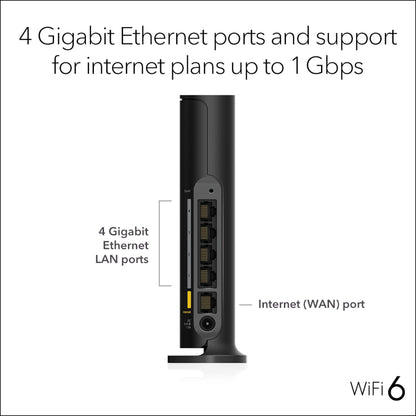 NETGEAR R6700AXv3 WiFi 6 Router – AX1800, Security Features